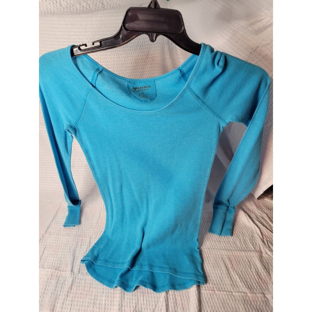 Womens Arizona Waffle Long Sleeve Extra Small